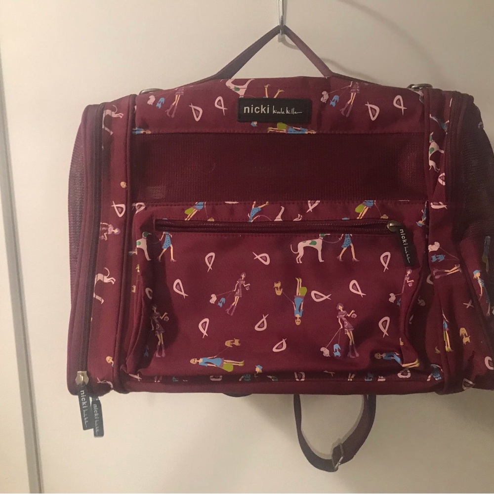 Nicole Miller convertible pet carrier bag
